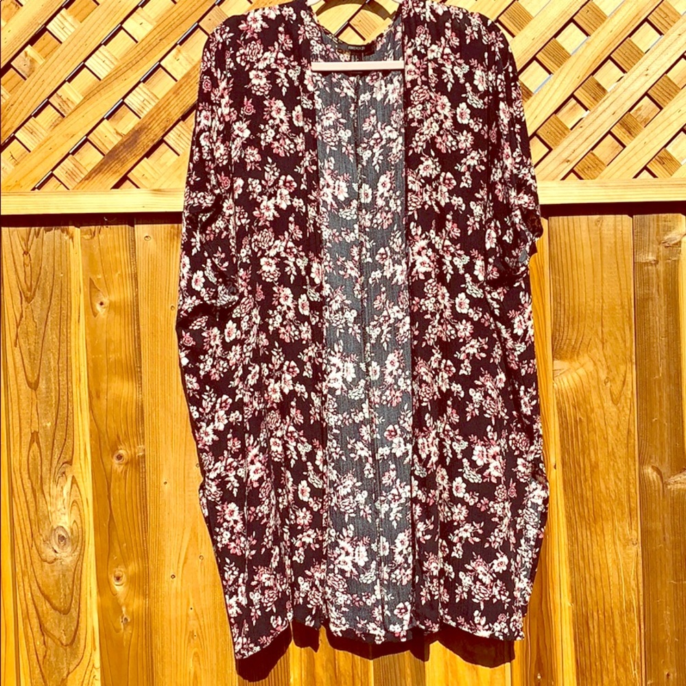 Forever 21 flower kimono